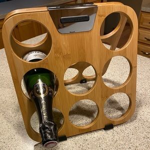 Bamboo Wine Rack by Rabbit
